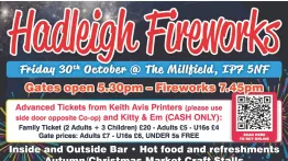 Hadleigh Fireworks Display